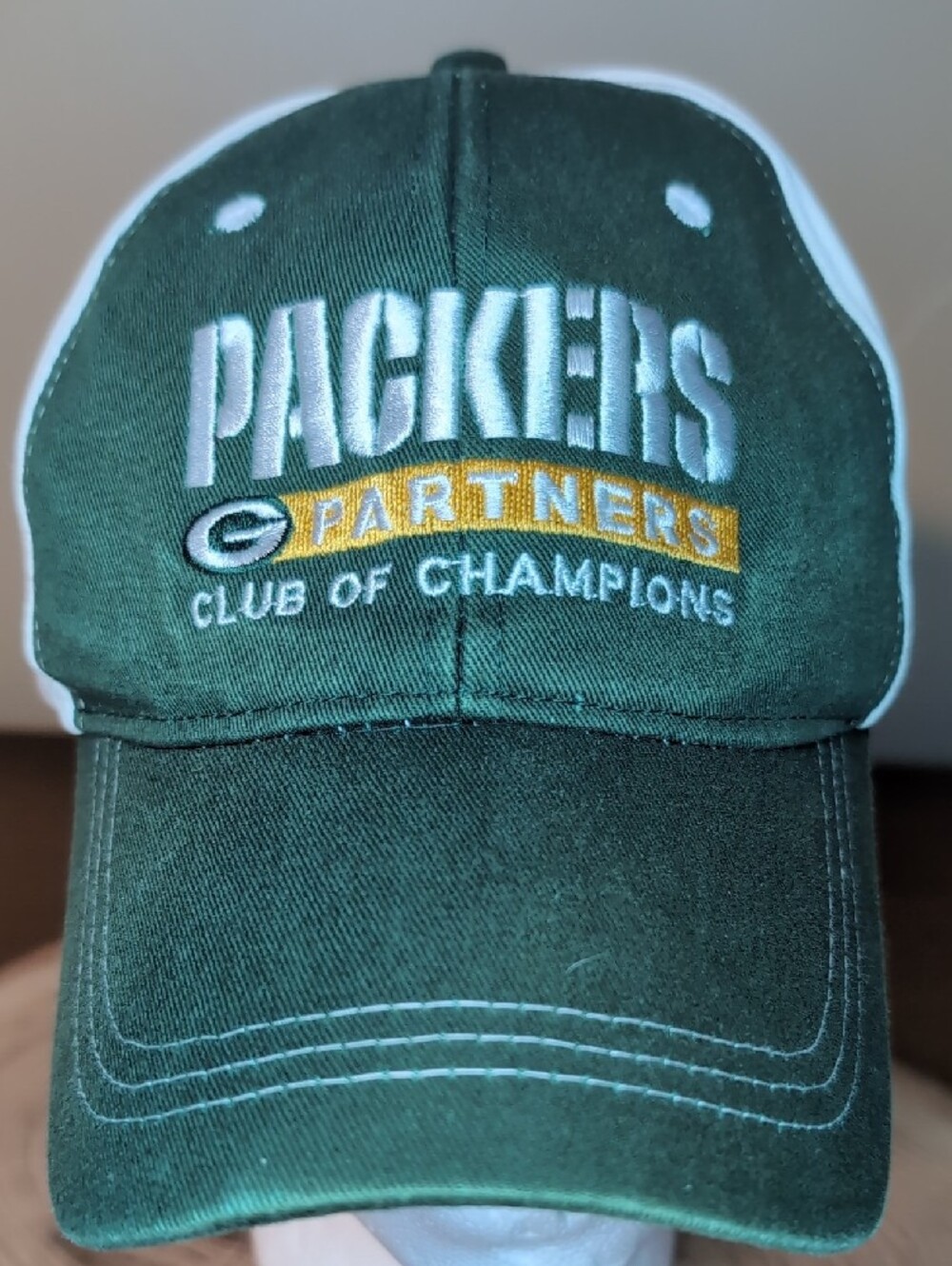 Green Packers Partners Club of Champions Cap Hat - Picture 2 of 10